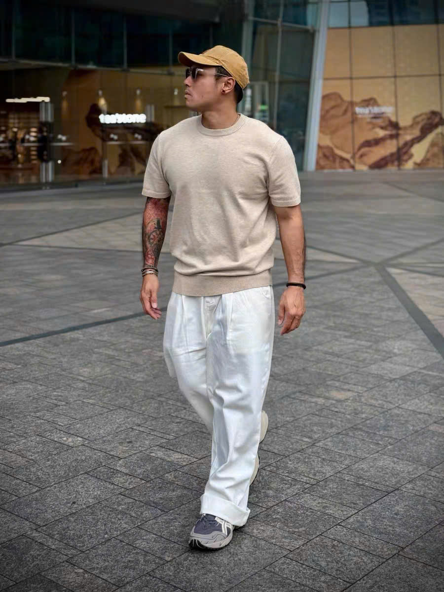 Quần Đũi linen ống rộng nam nữ LaKa-Fashion HTPA