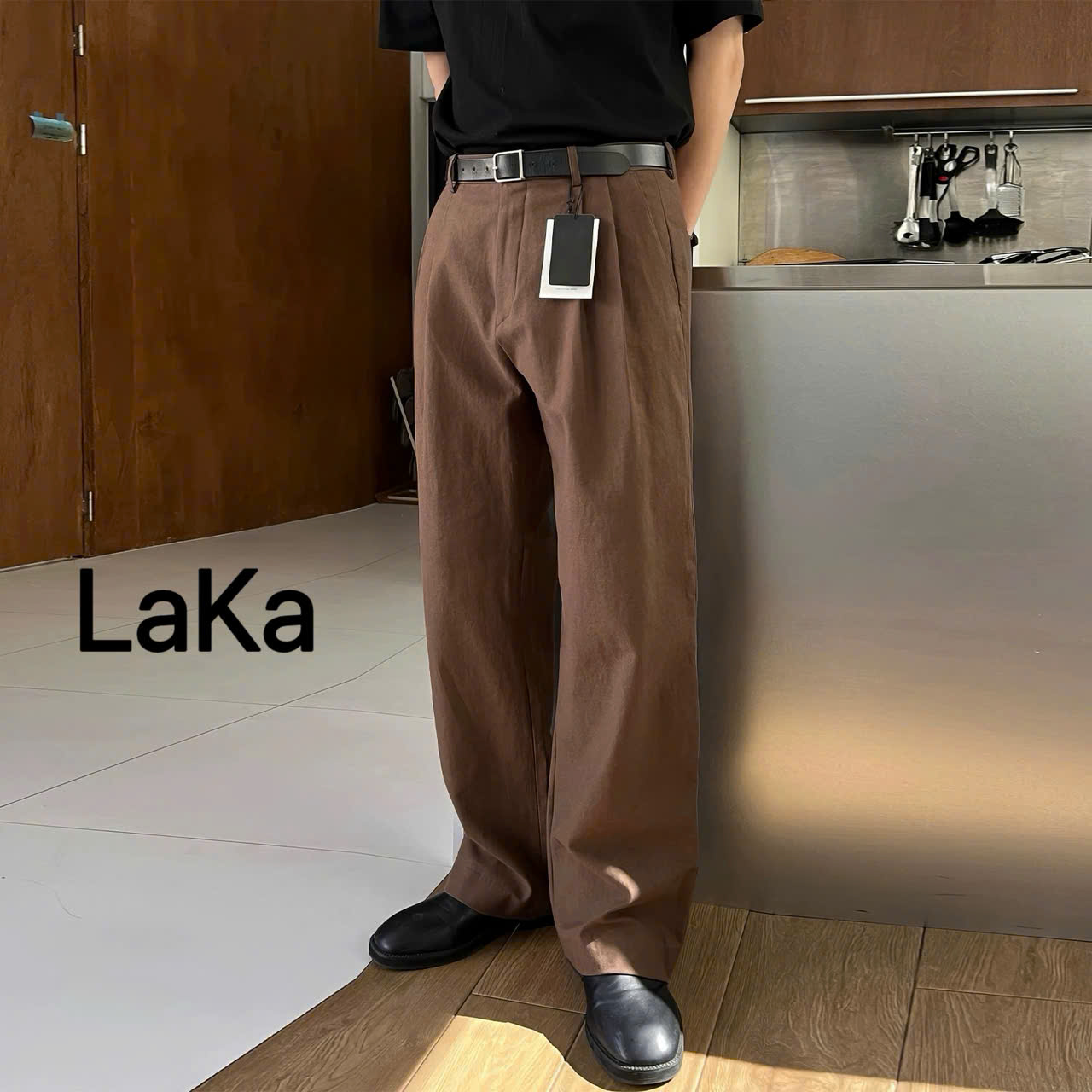 Quần KaKi ống rộng nam nữ LaKa-Fashion HTPA
